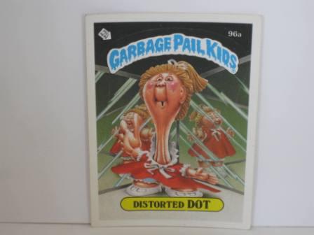 096a Distorted DOT 1986 Topps Garbage Pail Kids Card